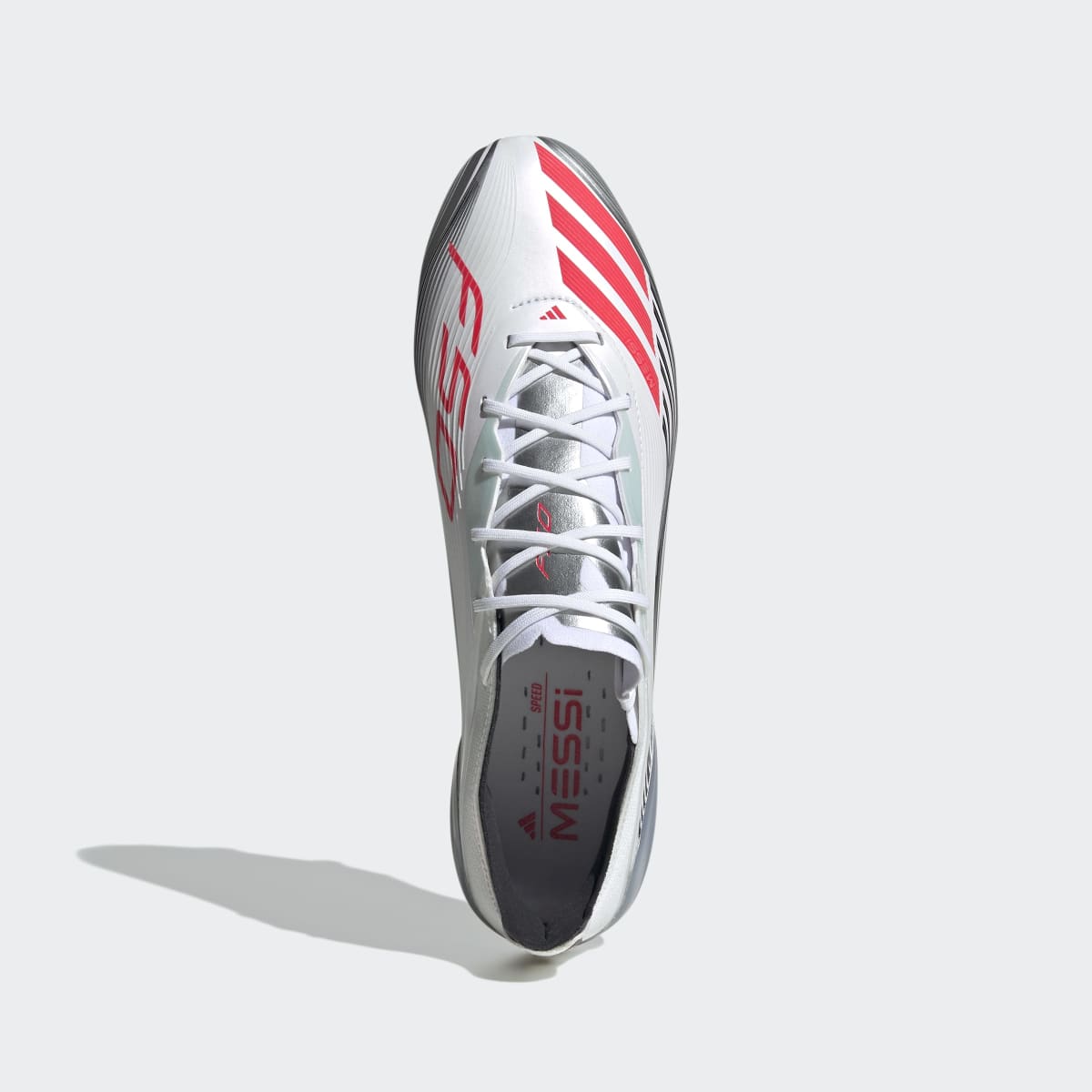 Chuteiras de Futebol de Adulto F50 Messi Elite Fg Branco-3