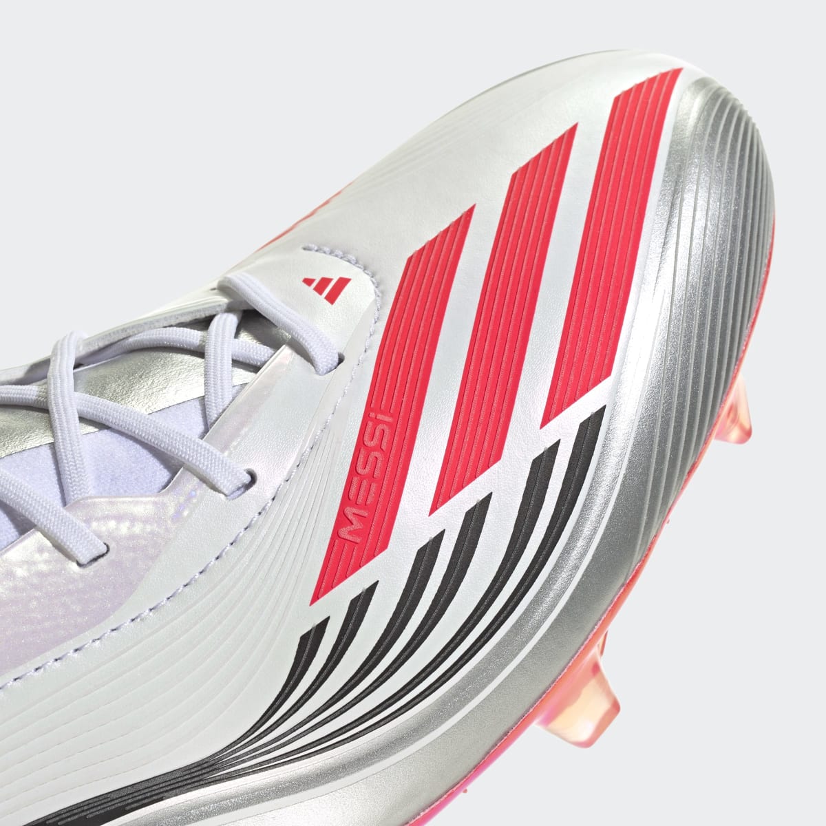 Chuteiras de Futebol de Adulto F50 Messi Elite Fg Branco-8