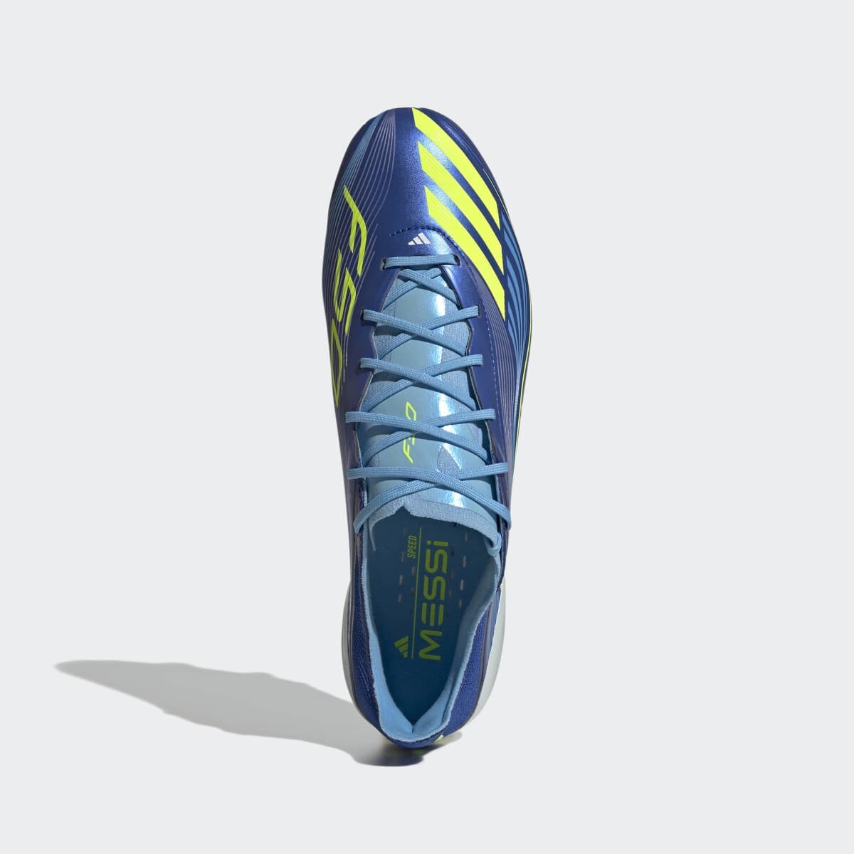 Chuteiras de Futebol de Adulto f50 Messi Elite Fg Azul / Amarelo-2