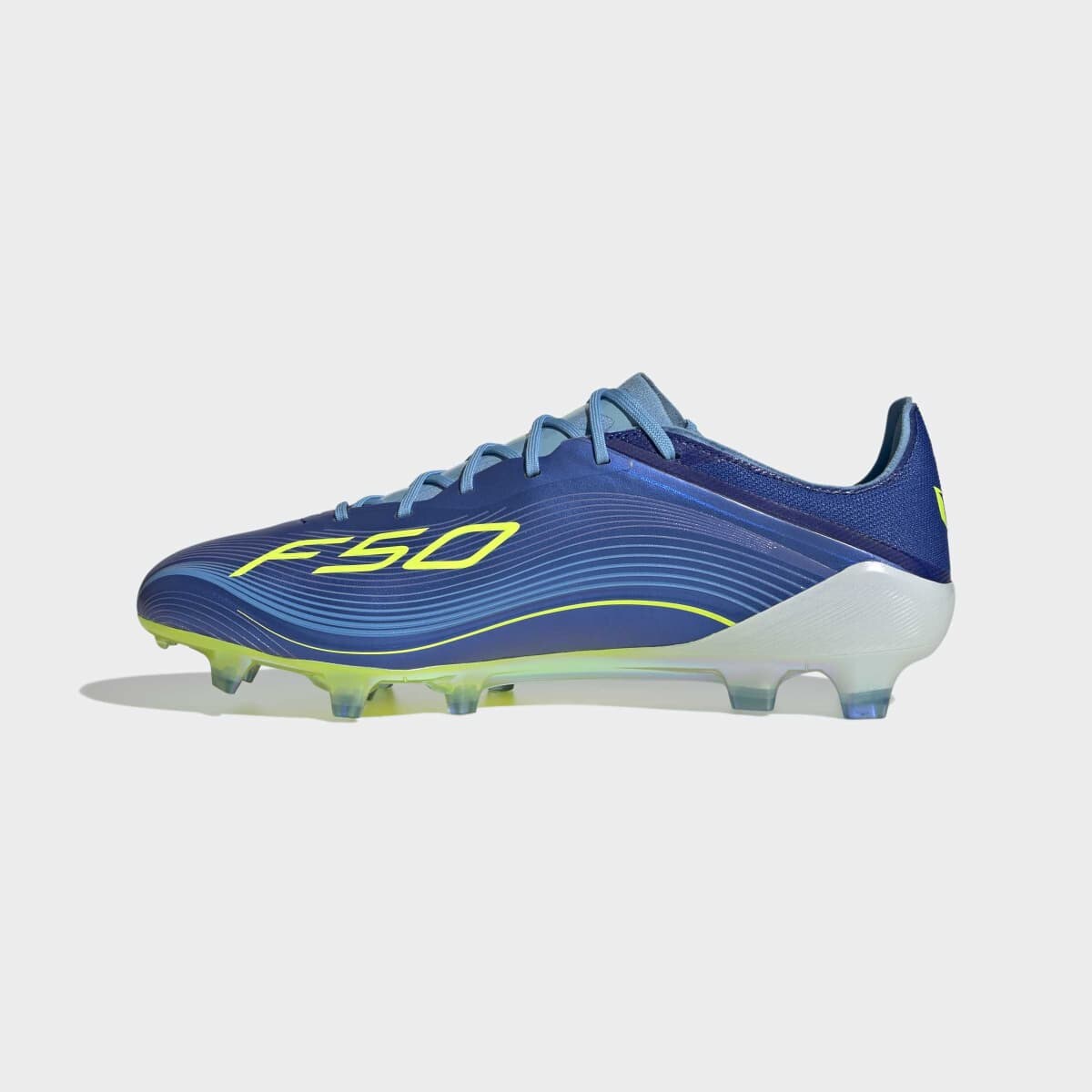 Chuteiras de Futebol de Adulto f50 Messi Elite Fg Azul / Amarelo-4