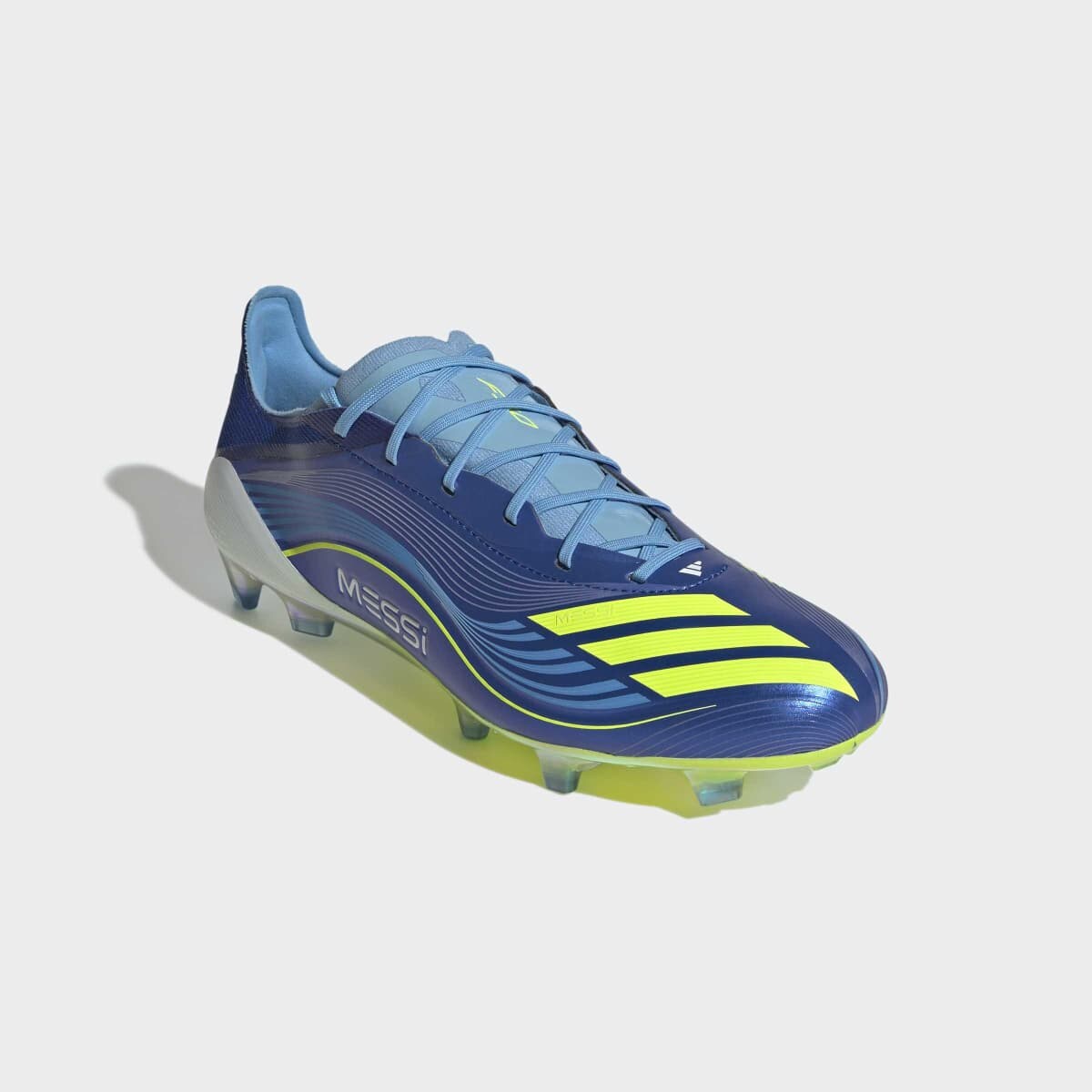Chuteiras de Futebol de Adulto f50 Messi Elite Fg Azul / Amarelo-5