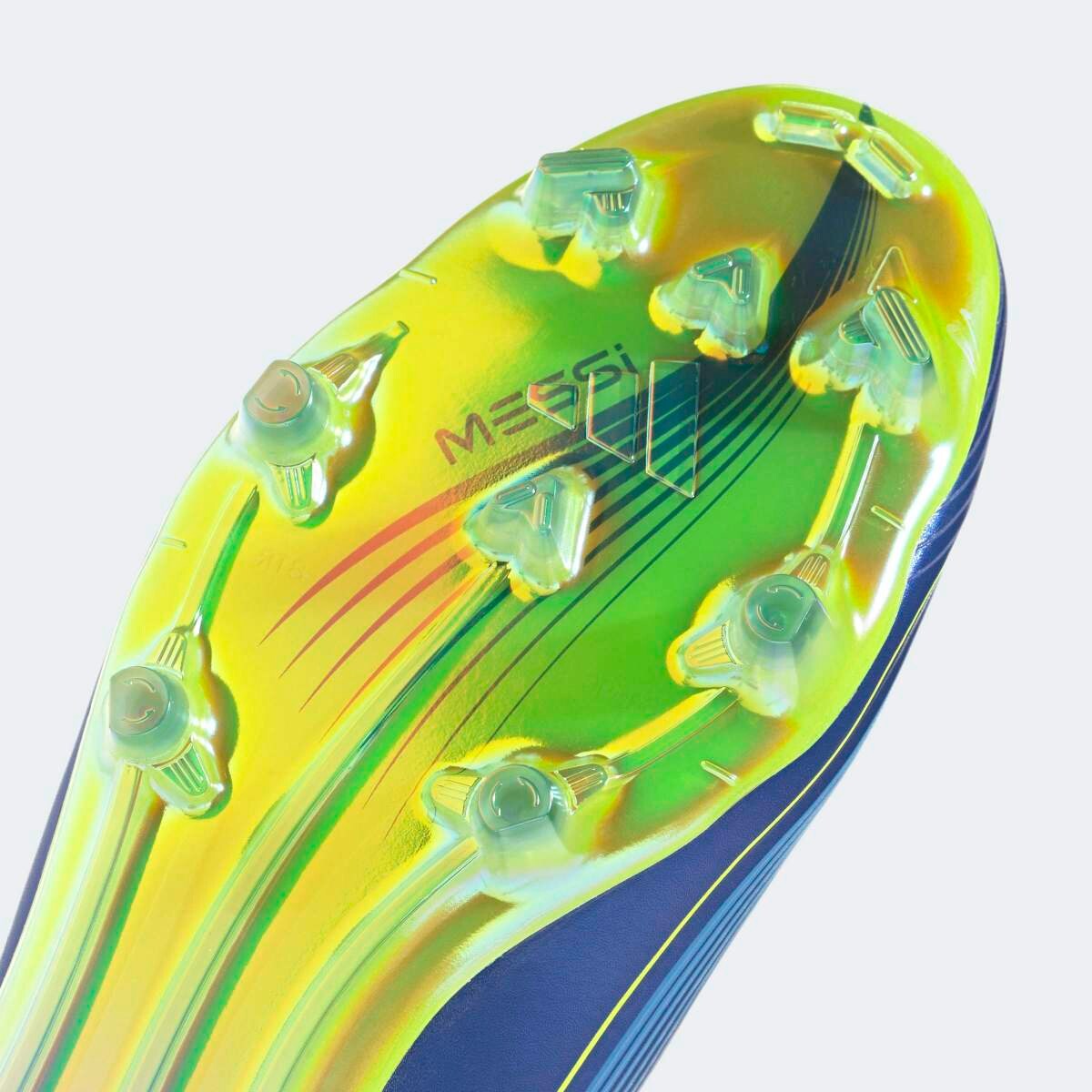 Chuteiras de Futebol de Adulto f50 Messi Elite Fg Azul / Amarelo-7