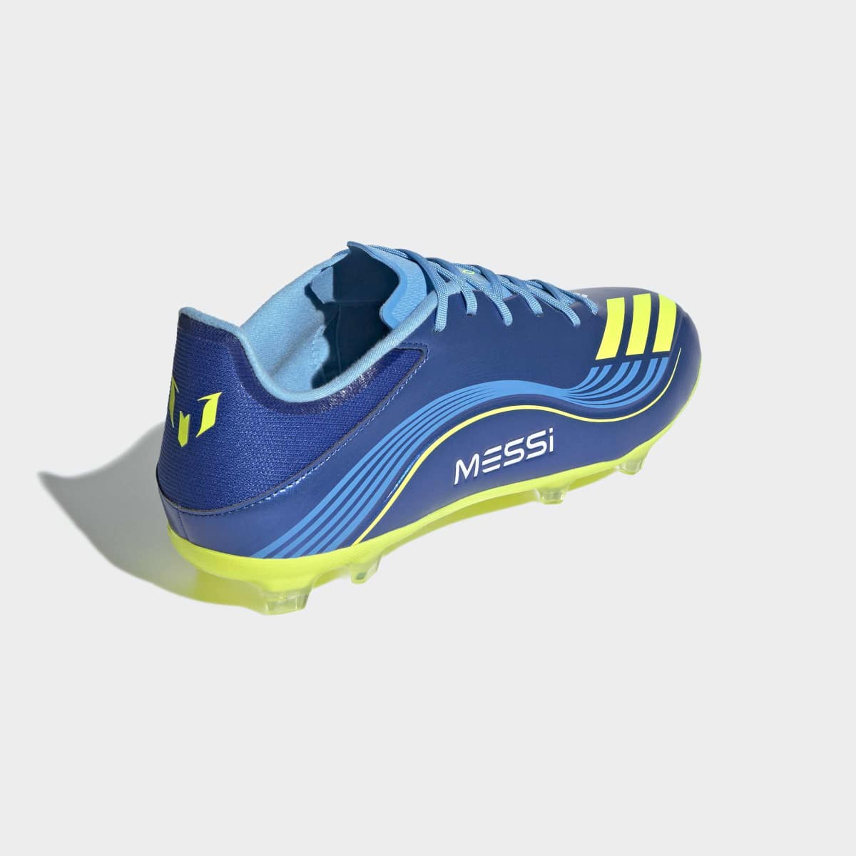 Chuteiras de Futebol de Adulto f50 Messi League Fg/Mg Azul / Amarelo-6
