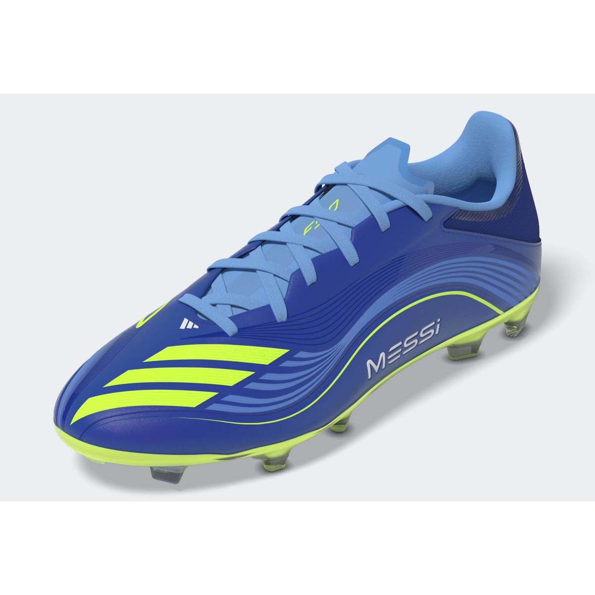 Chuteiras de Futebol de Adulto f50 Messi League Fg/Mg Azul / Amarelo-10