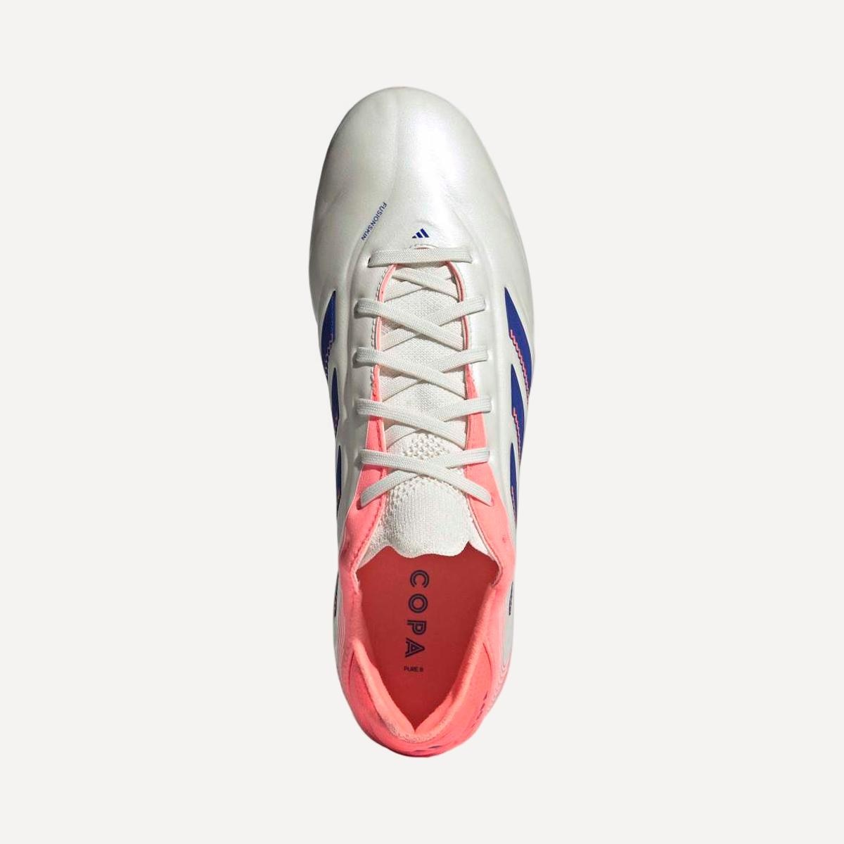 Chuteiras de Futebol de Adulto Copa Pure III Pro Fg Branco / Laranja-2