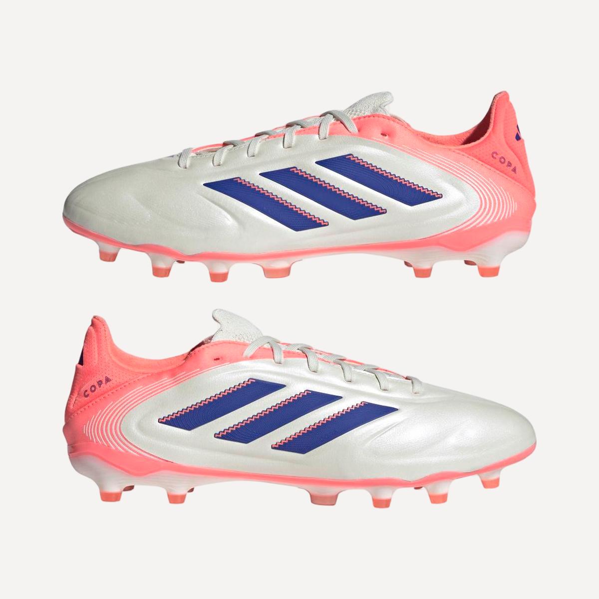 Chuteiras de Futebol de Adulto Copa Pure III Pro Fg Branco / Laranja-9