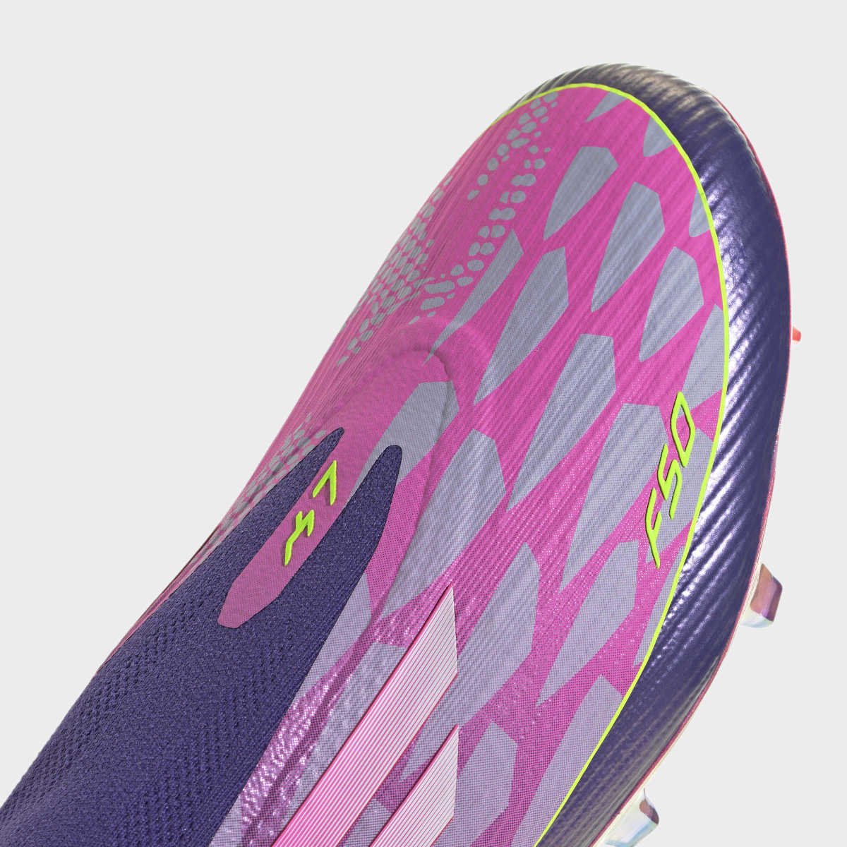 Chuteiras de Futebol de Adulto F50 Elite Ll Fg Lamine Roxo-8