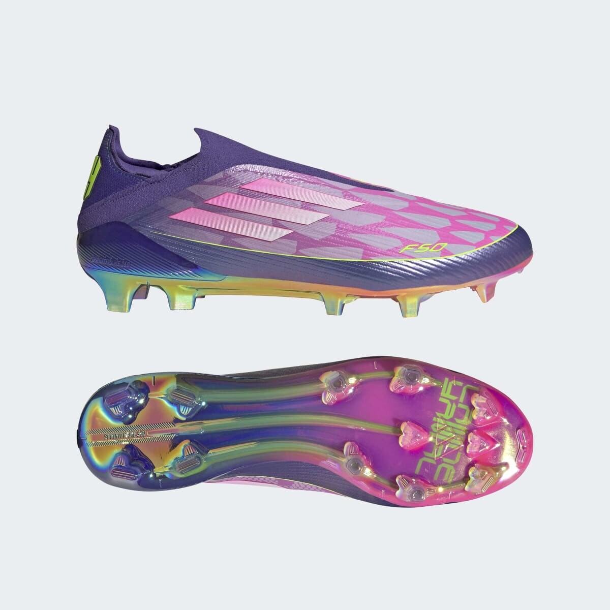 Chuteiras de Futebol de Adulto F50 Elite Ll Fg Lamine Roxo-10