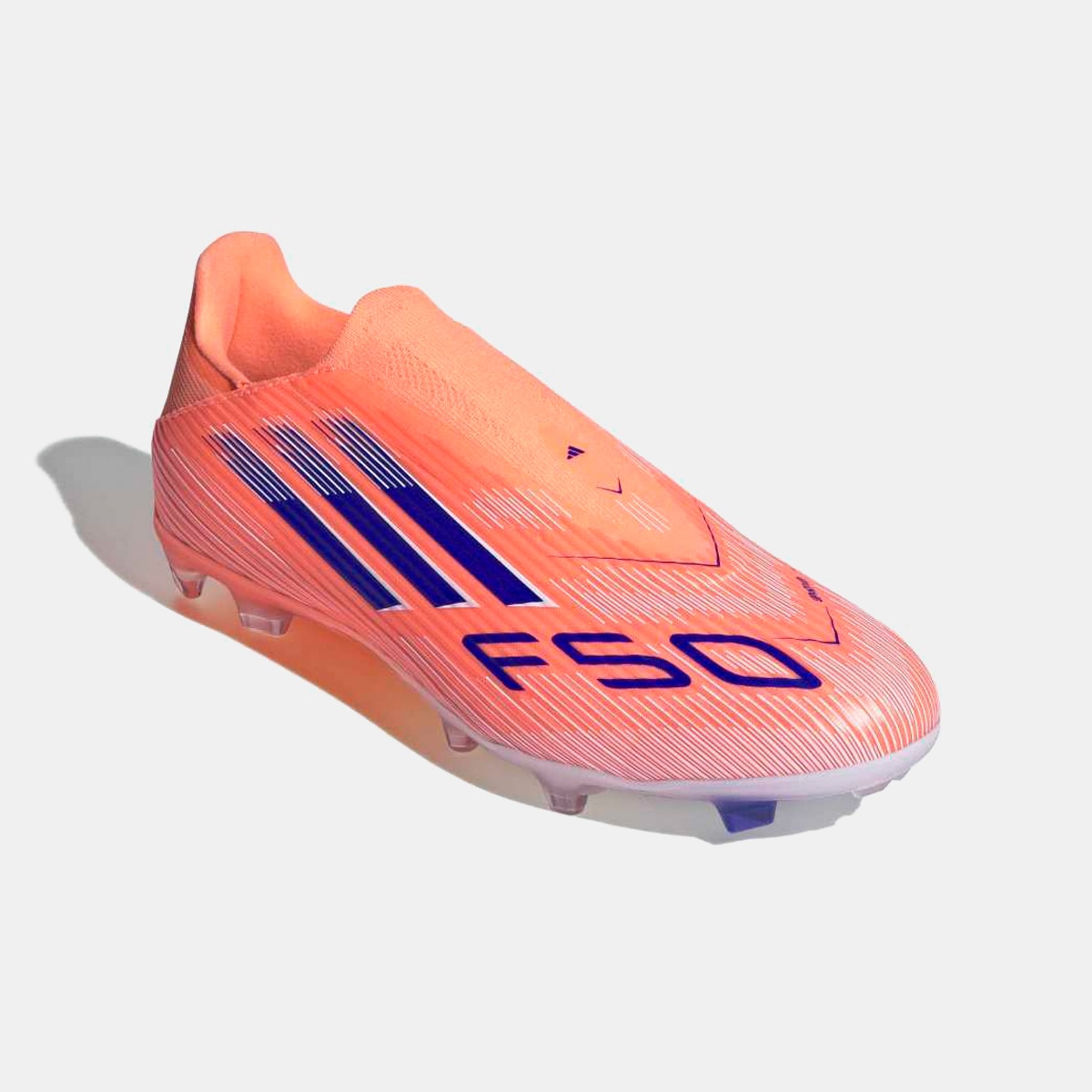 Chuteiras de Futebol de Adulto f50 League II Fg/Mg Laranja-3