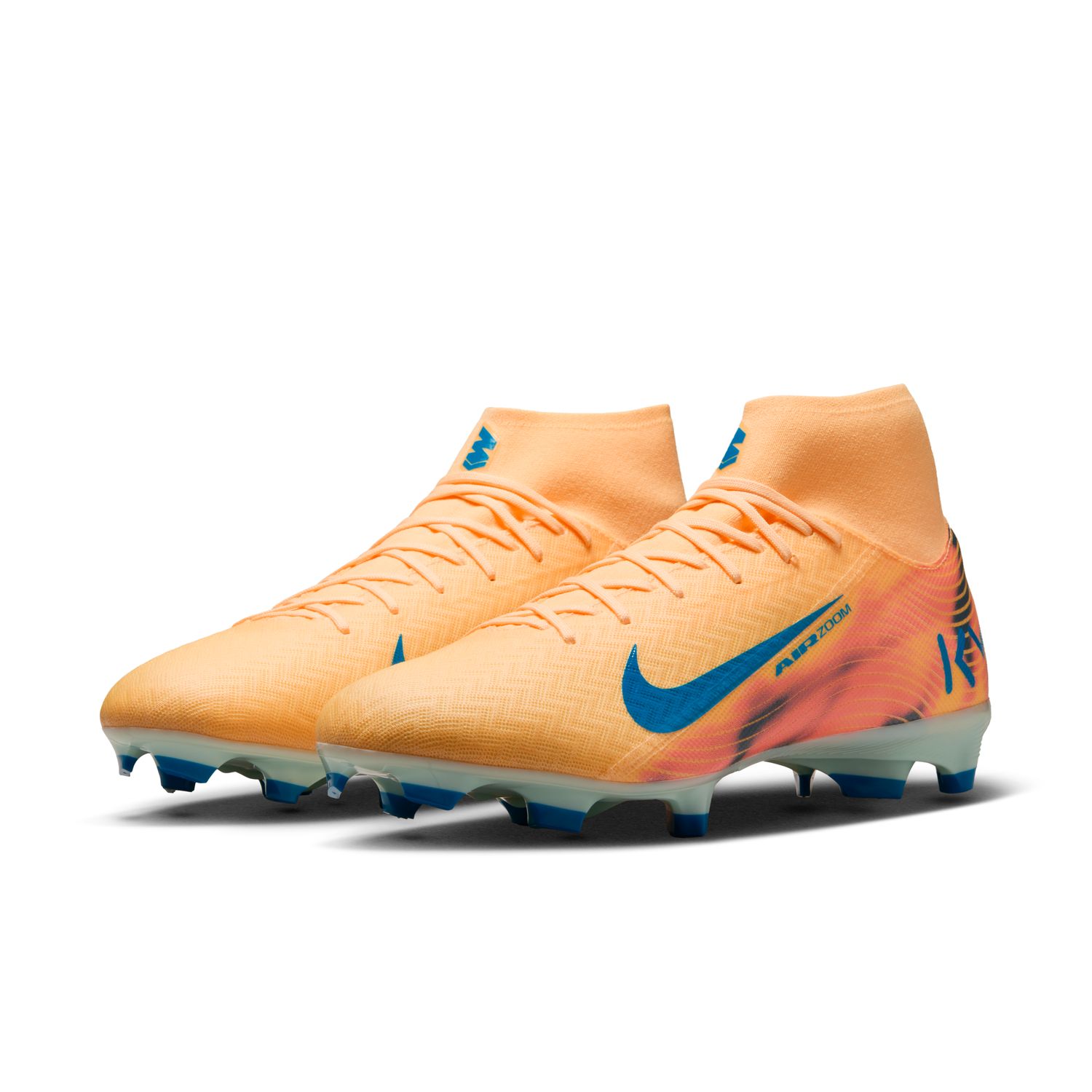Chuteiras de Futebol de Adulto ZM Superfly 10 Acad KM FG/MG Laranja-3