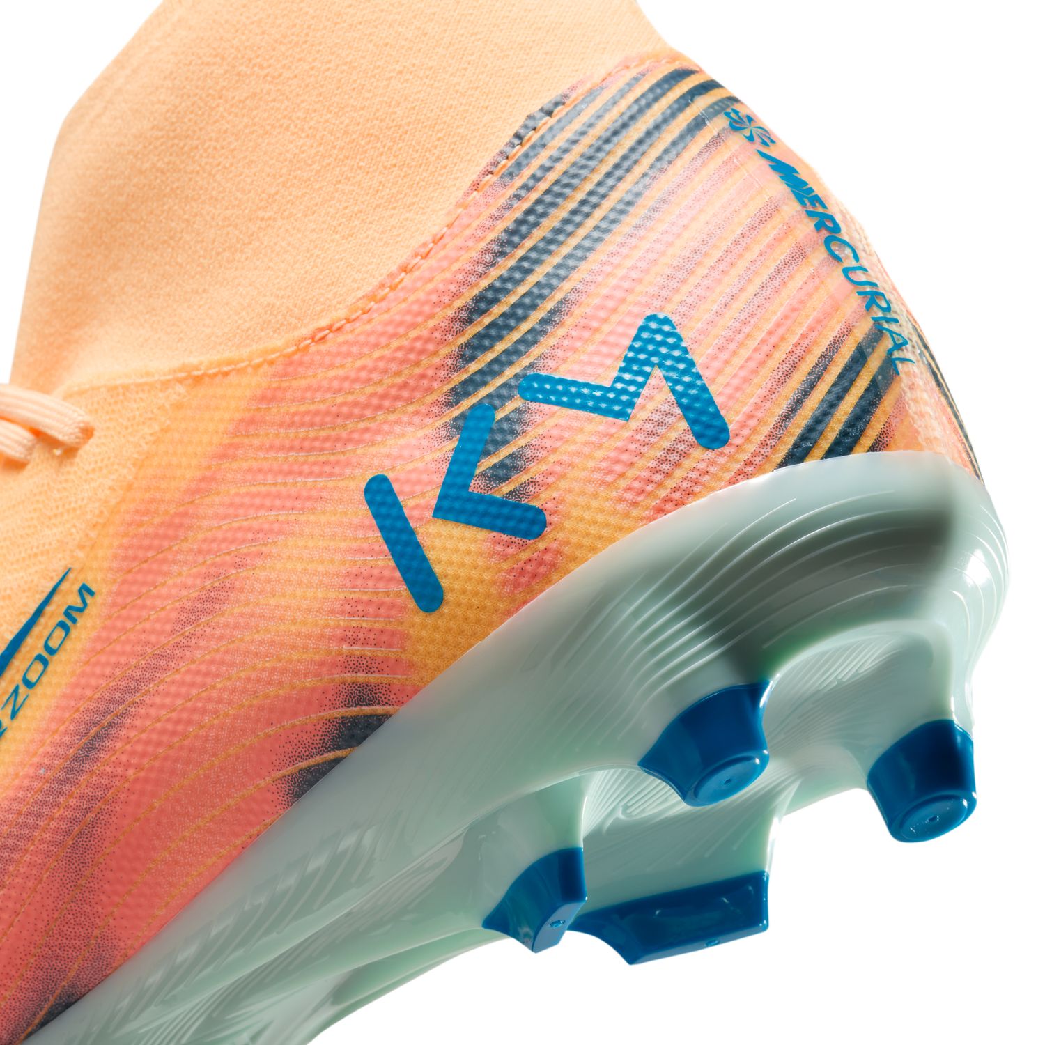 Chuteiras de Futebol de Adulto ZM Superfly 10 Acad KM FG/MG Laranja-4