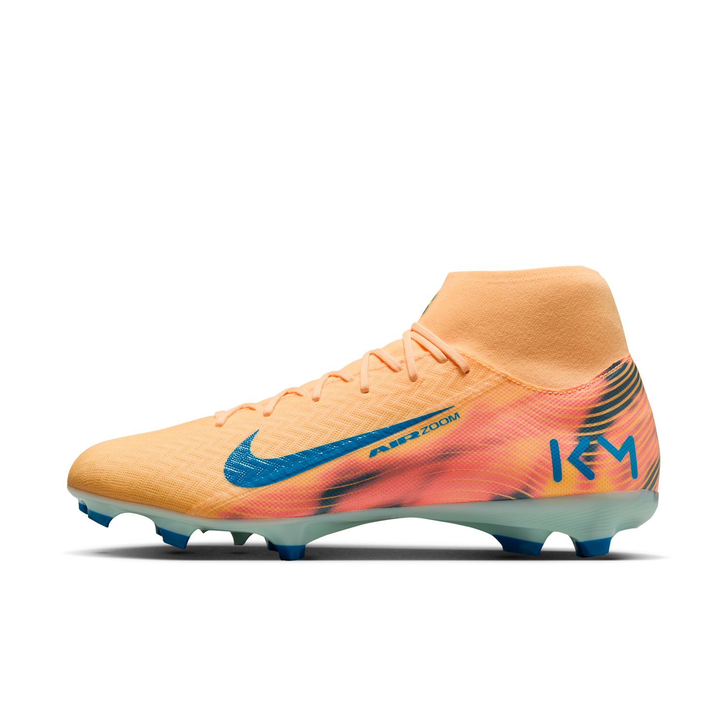 Chuteiras de Futebol de Adulto ZM Superfly 10 Acad KM FG/MG Laranja-6