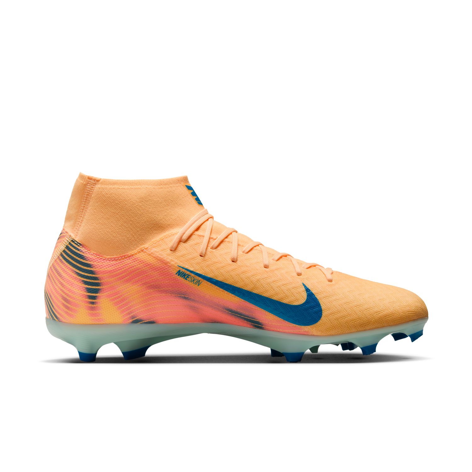 Chuteiras de Futebol de Adulto ZM Superfly 10 Acad KM FG/MG Laranja-8
