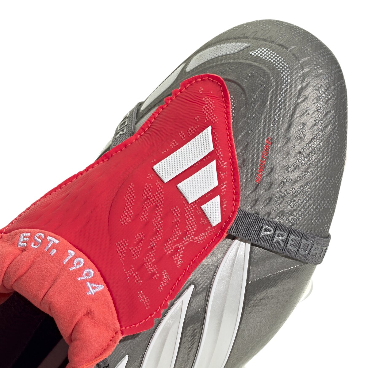 Chuteiras de Futebol de Criança Predator Elite FT FG Cinzento-7