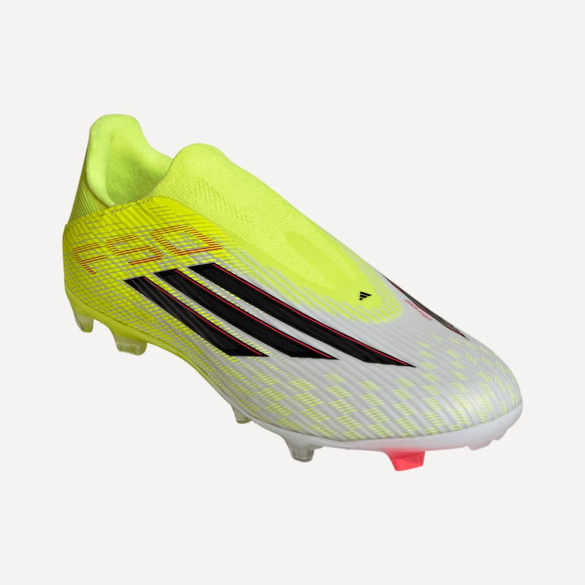 Chuteiras de Futebol de Homem F50 League LL FG/MG Amarelo / Vermelho-5
