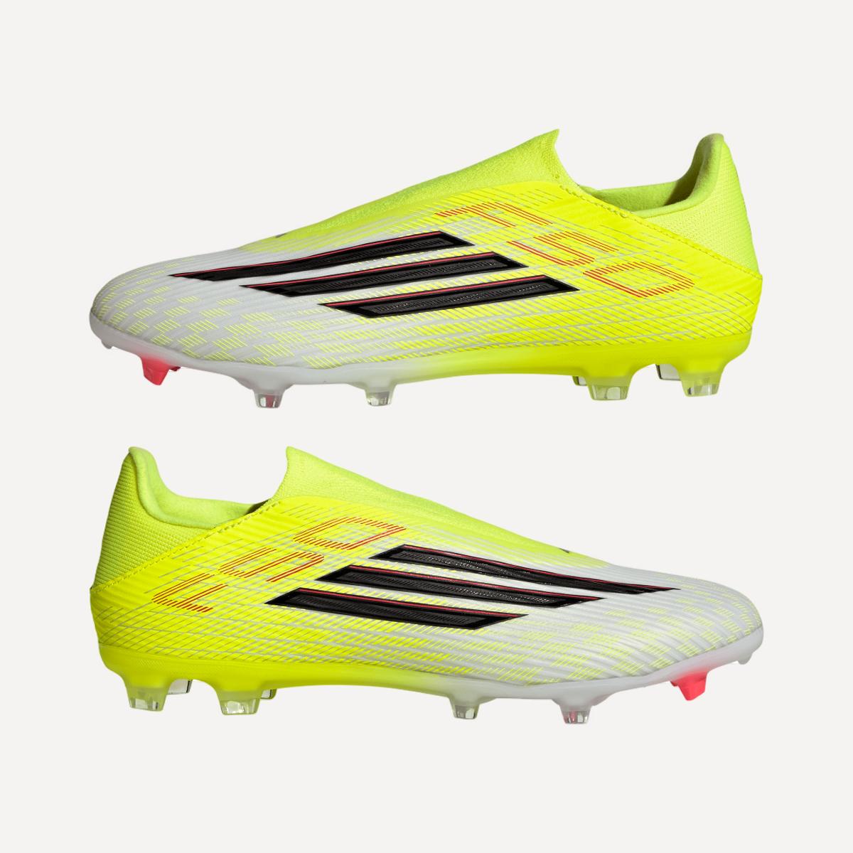 Chuteiras de Futebol de Homem F50 League LL FG/MG Amarelo / Vermelho-9