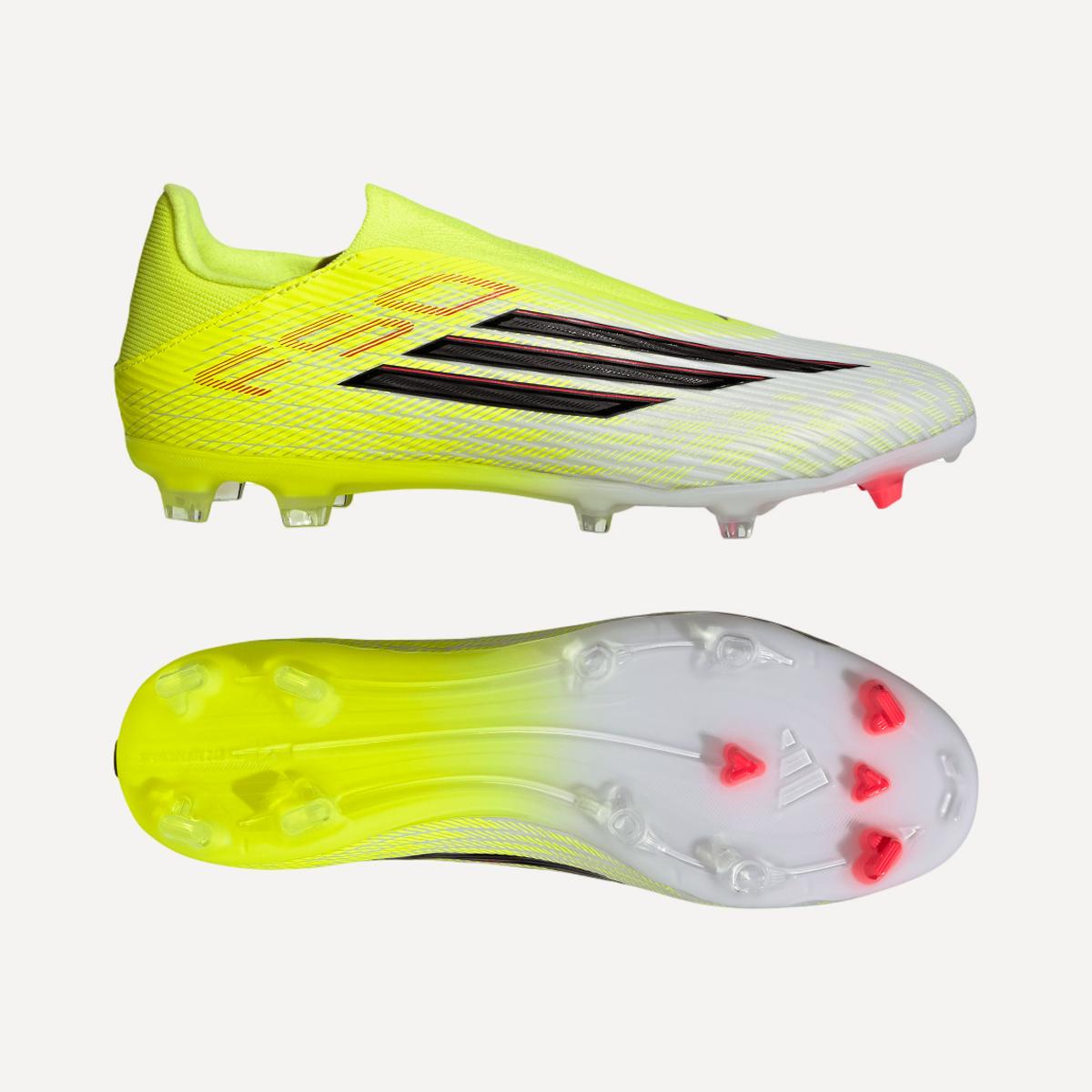 Chuteiras de Futebol de Homem F50 League LL FG/MG Amarelo / Vermelho-11