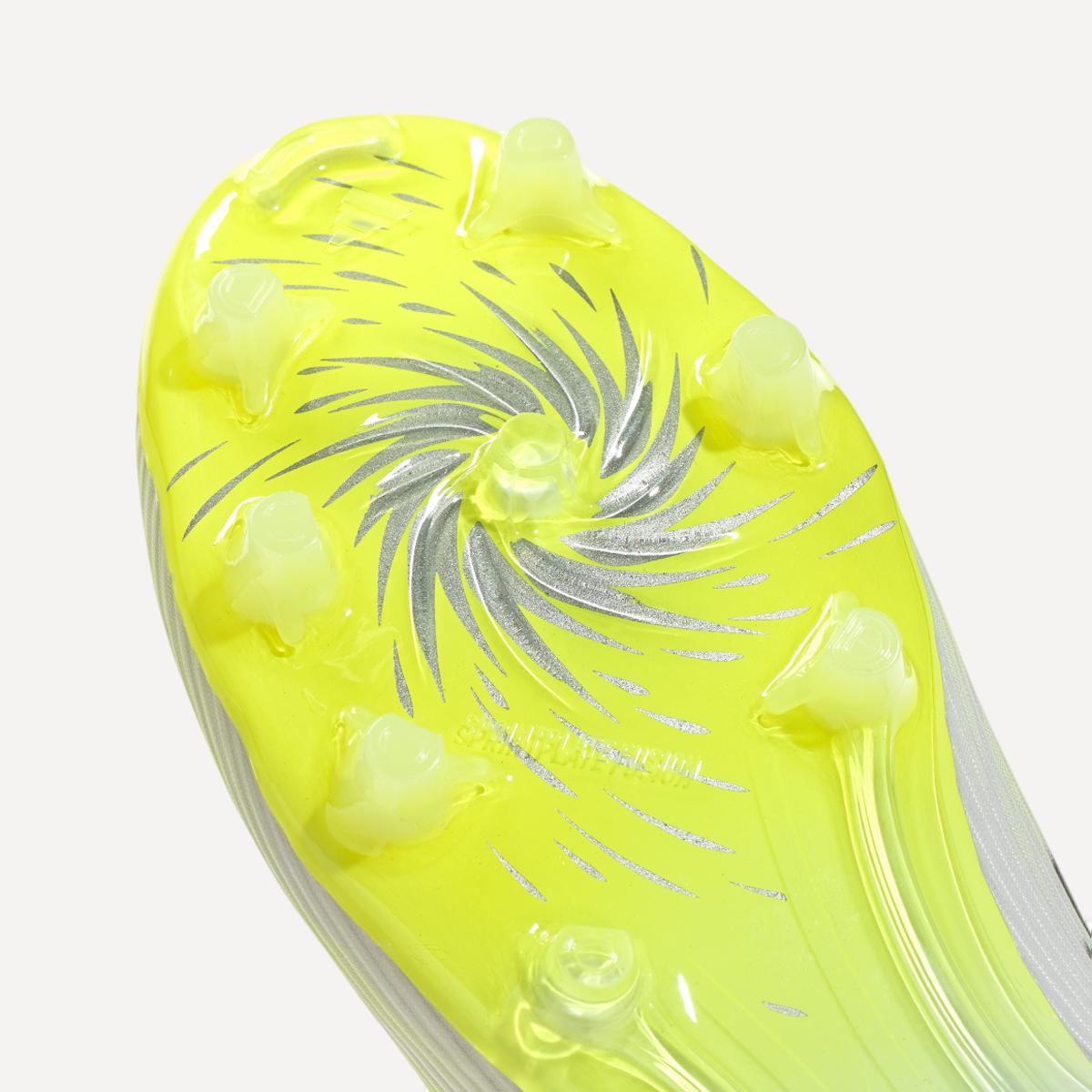 Chuteiras de Futebol de Homem F50 Sparkfusion League FG/AG Branco/Amarelo-8