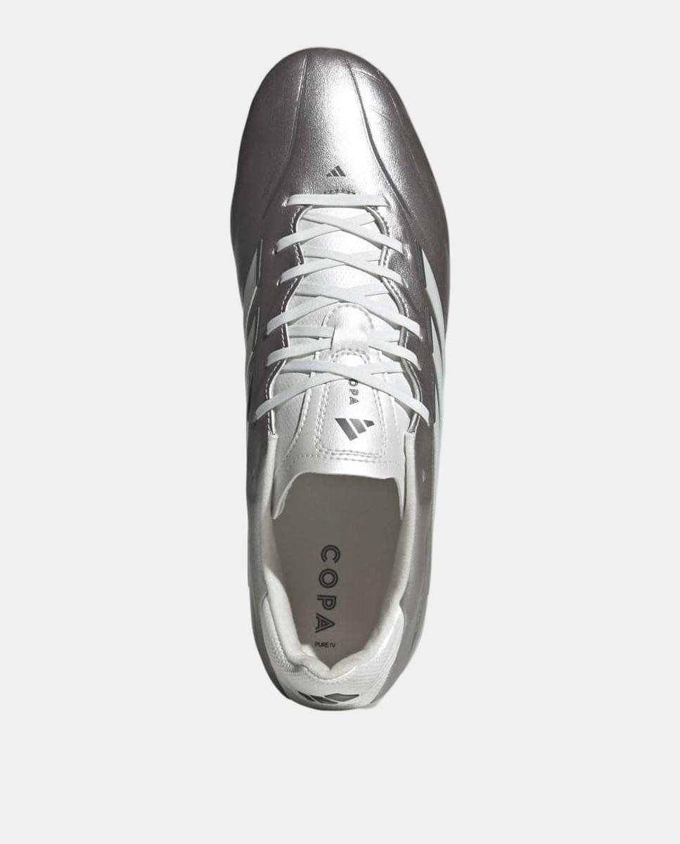 Chuteiras de Futebol de Homem Copa Pure IV League FG Prateado-3