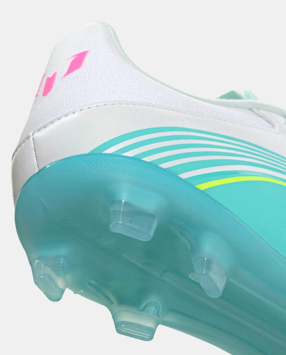 Chuteiras de Futebol de Homem F50 Messi League FG/MG Branco / Rosa-8
