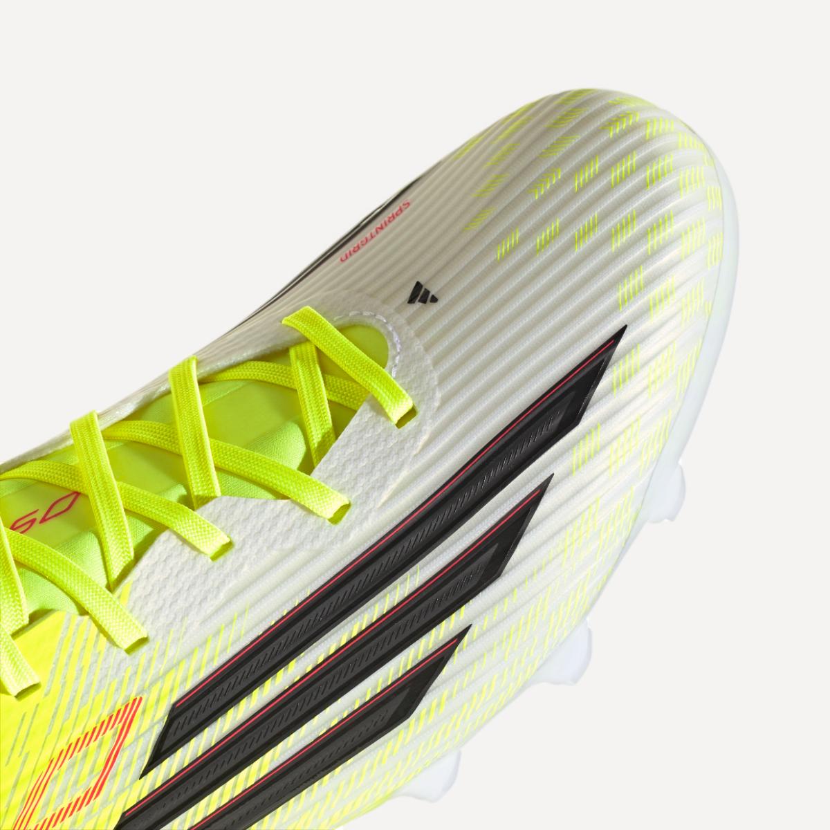 Chuteiras de Futebol de Homem F50 League 2G/3G AG Amarelo / Vermelho-8