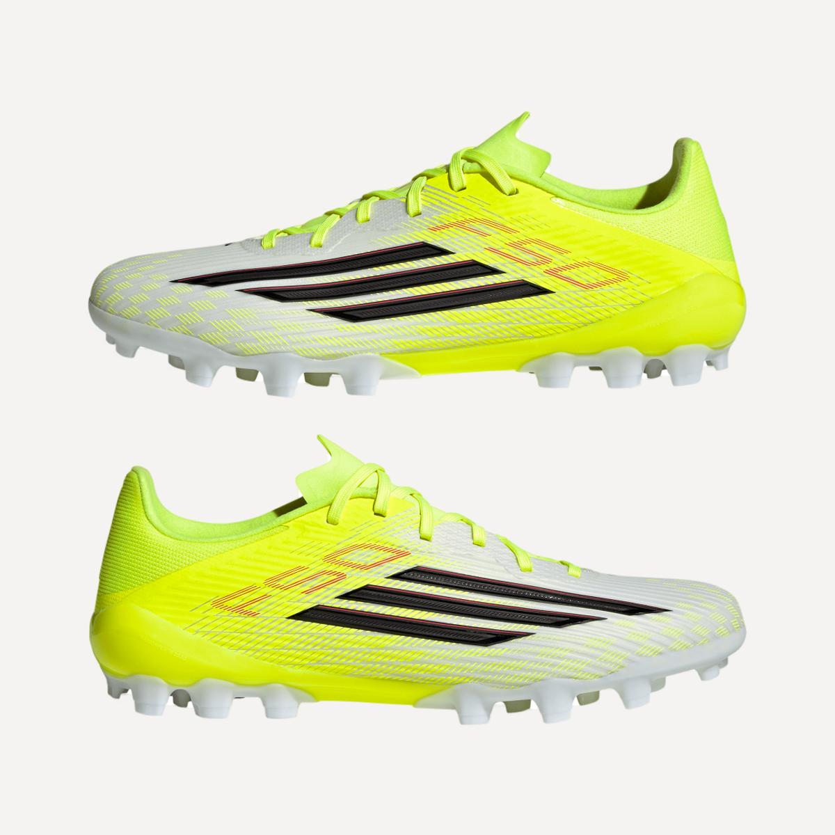 Chuteiras de Futebol de Homem F50 League 2G/3G AG Amarelo / Vermelho-9