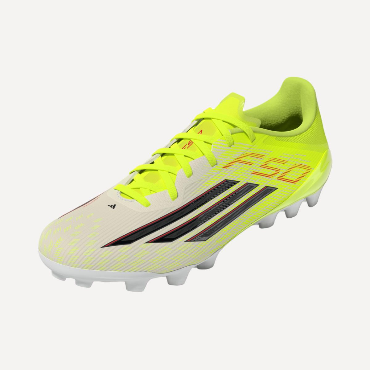 Chuteiras de Futebol de Homem F50 League 2G/3G AG Amarelo / Vermelho-10