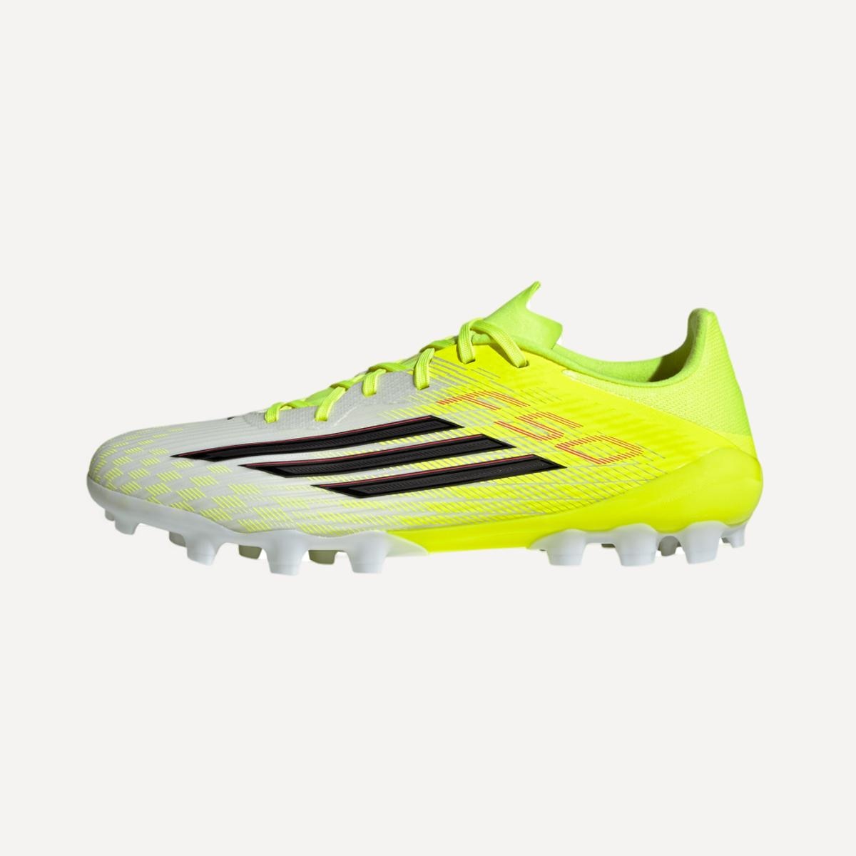 Chuteiras de Futebol de Homem F50 League 2G/3G AG Amarelo / Vermelho-12