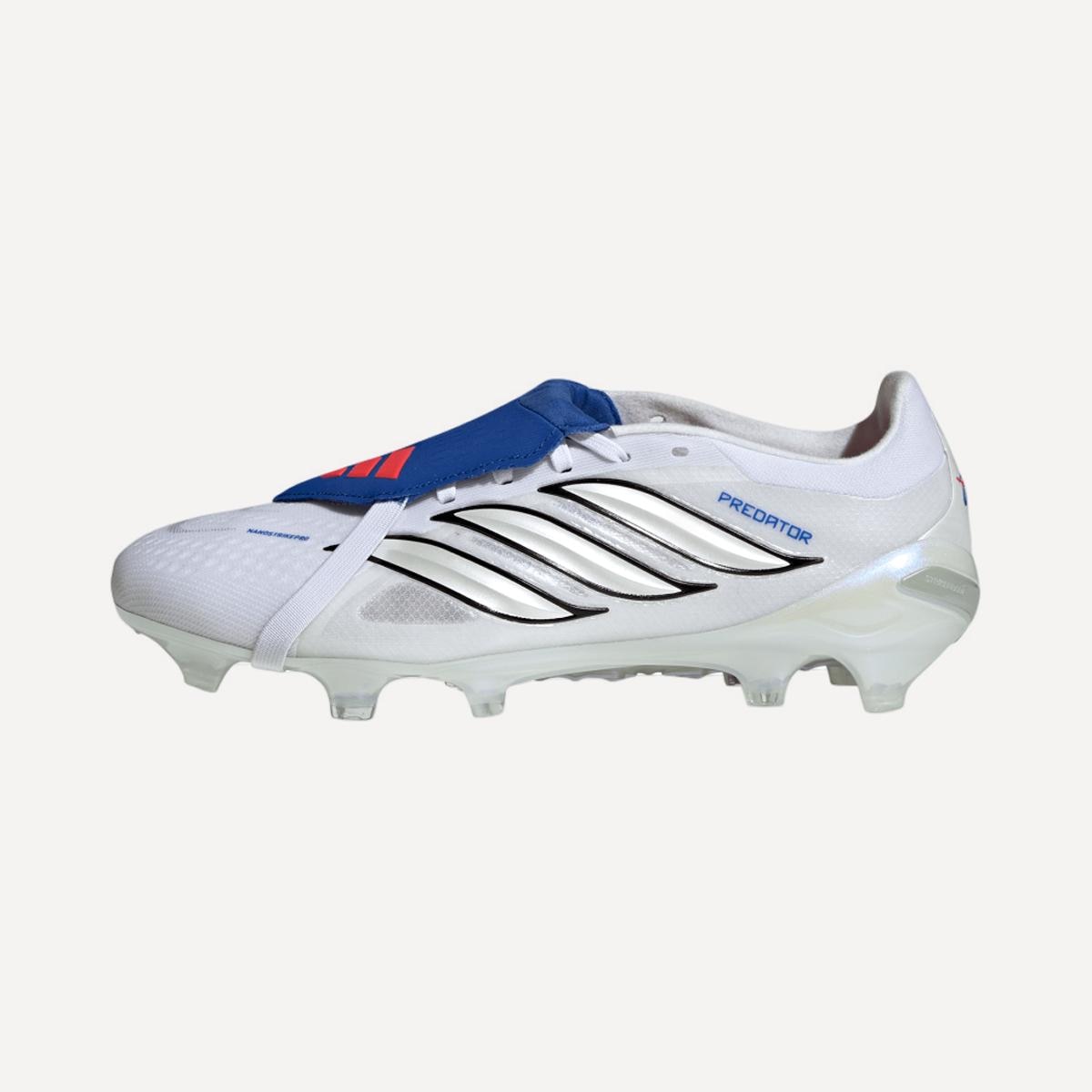 Chuteiras de Futebol de Homem Predator Pro FT FG JB Branco / Azul-2