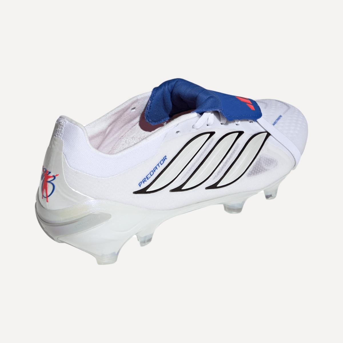 Chuteiras de Futebol de Homem Predator Pro FT FG JB Branco / Azul-4