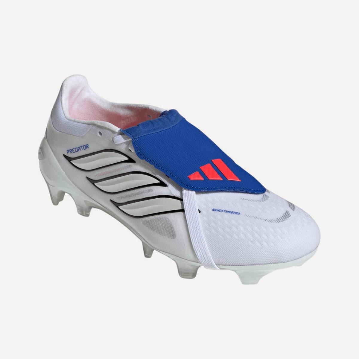 Chuteiras de Futebol de Homem Predator Pro FT FG JB Branco / Azul-8