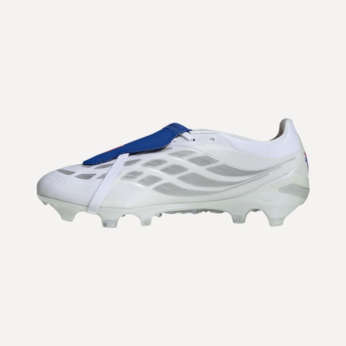 Chuteiras de Futebol de Homem Predator Pro FT FG JB Branco / Azul-10