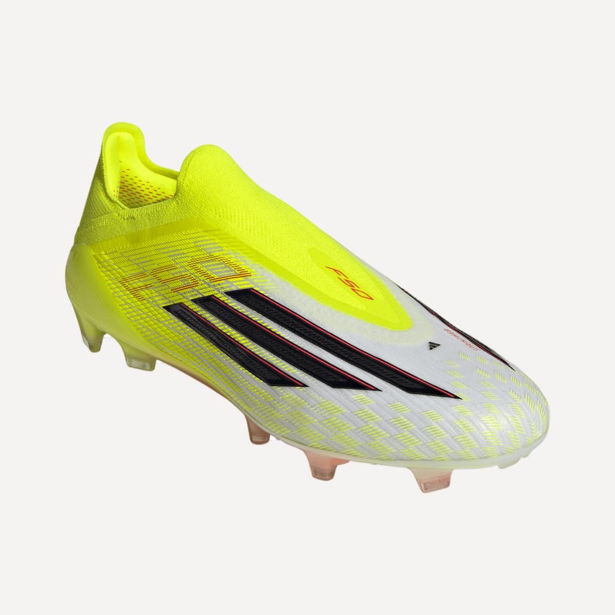 Chuteiras de Futebol de Homem F50 Elite LL FG Amarelo / Vermelho-5