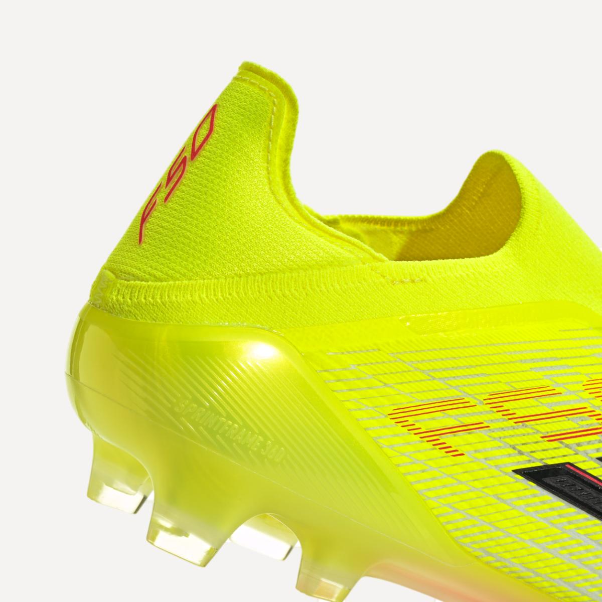 Chuteiras de Futebol de Homem F50 Elite LL FG Amarelo / Vermelho-8