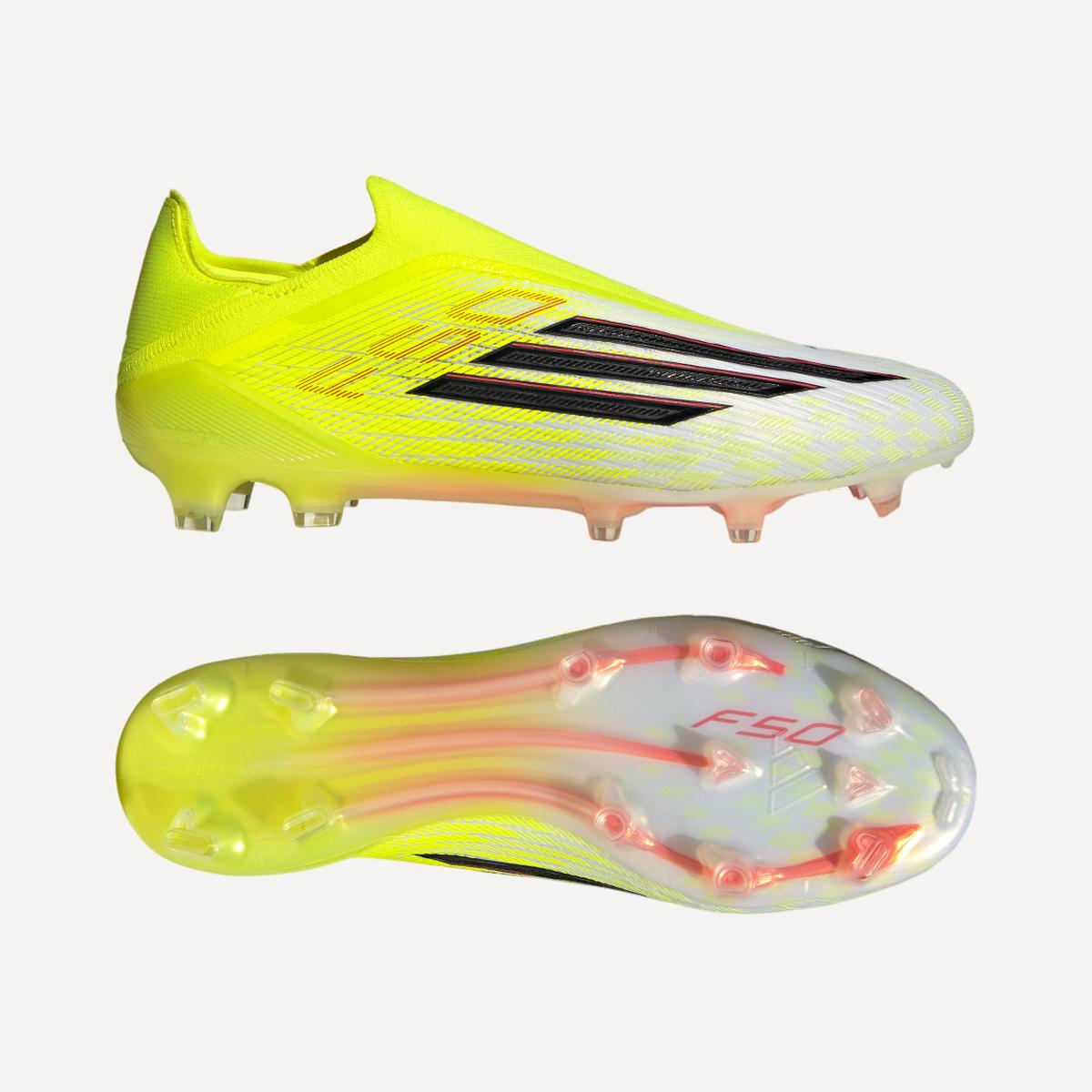 Chuteiras de Futebol de Homem F50 Elite LL FG Amarelo / Vermelho-11