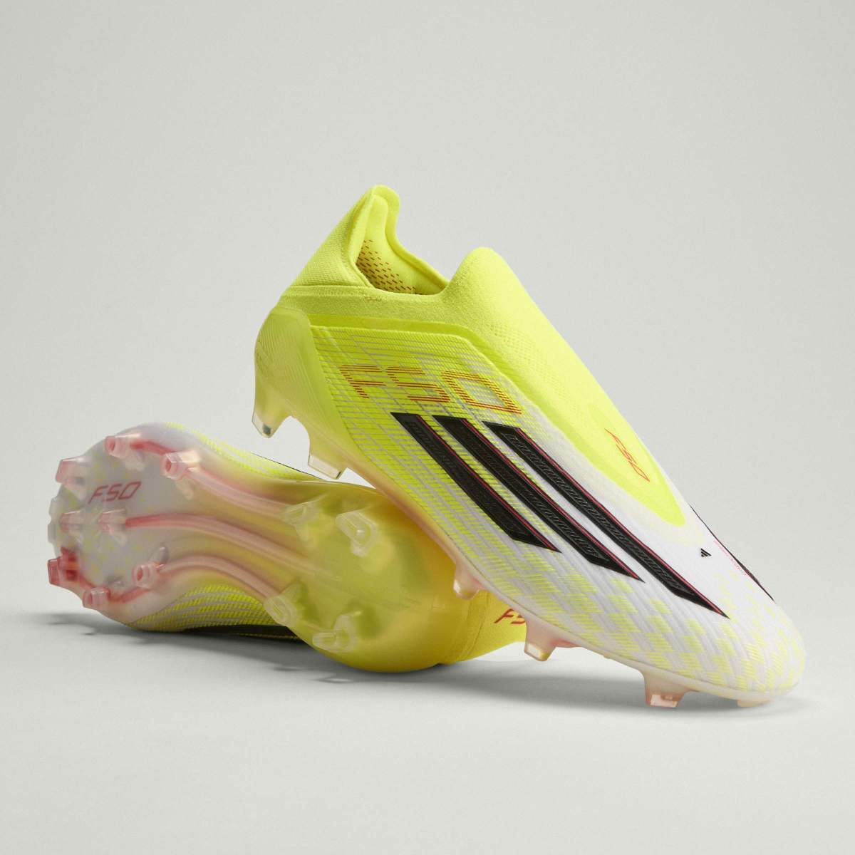 Chuteiras de Futebol de Homem F50 Elite LL FG Amarelo / Vermelho-13