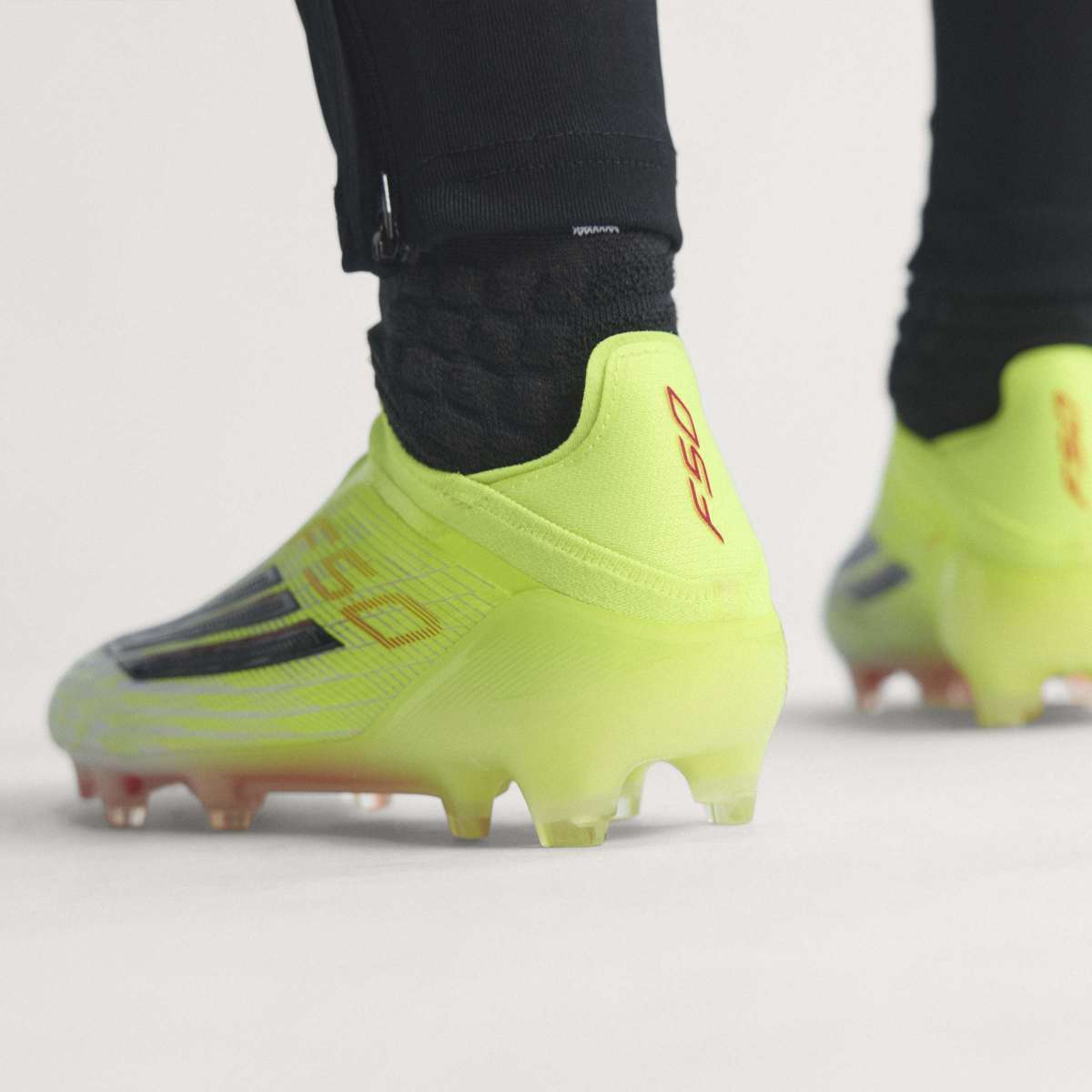 Chuteiras de Futebol de Homem F50 Elite LL FG Amarelo / Vermelho-17