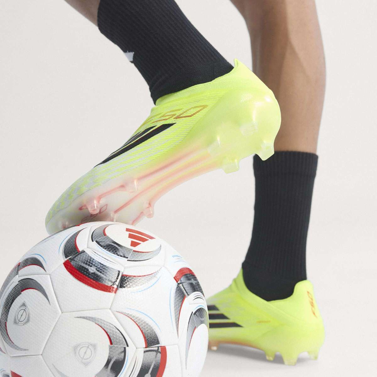 Chuteiras de Futebol de Homem F50 Elite LL FG Amarelo / Vermelho-20