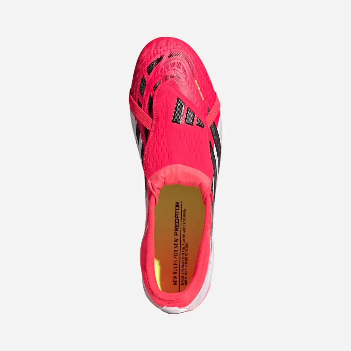 Chuteiras de Futebol de Homem Predator Pro FT AG Vermelho / Branco-2