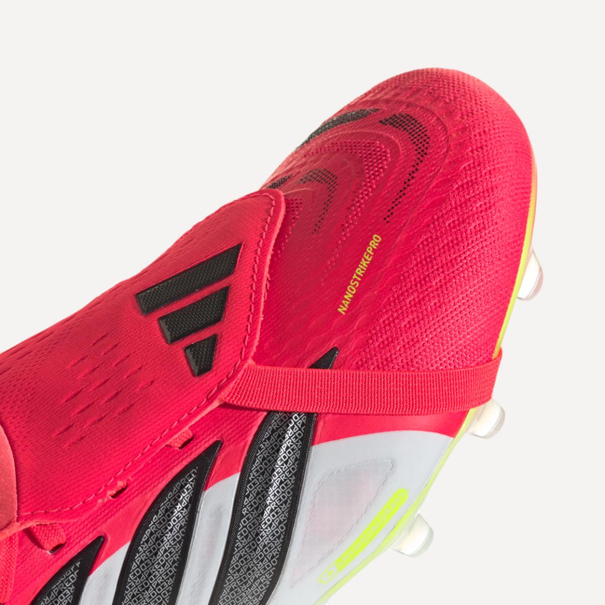 Chuteiras de Futebol de Homem Predator Pro FT AG Vermelho / Branco-8