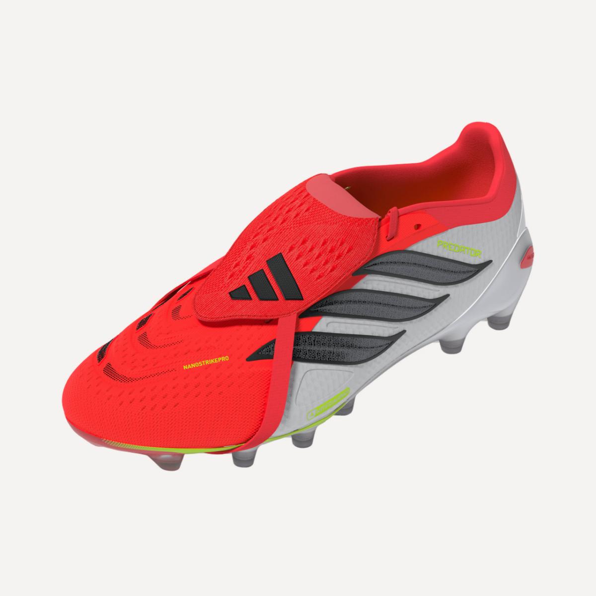 Chuteiras de Futebol de Homem Predator Pro FT AG Vermelho / Branco-10