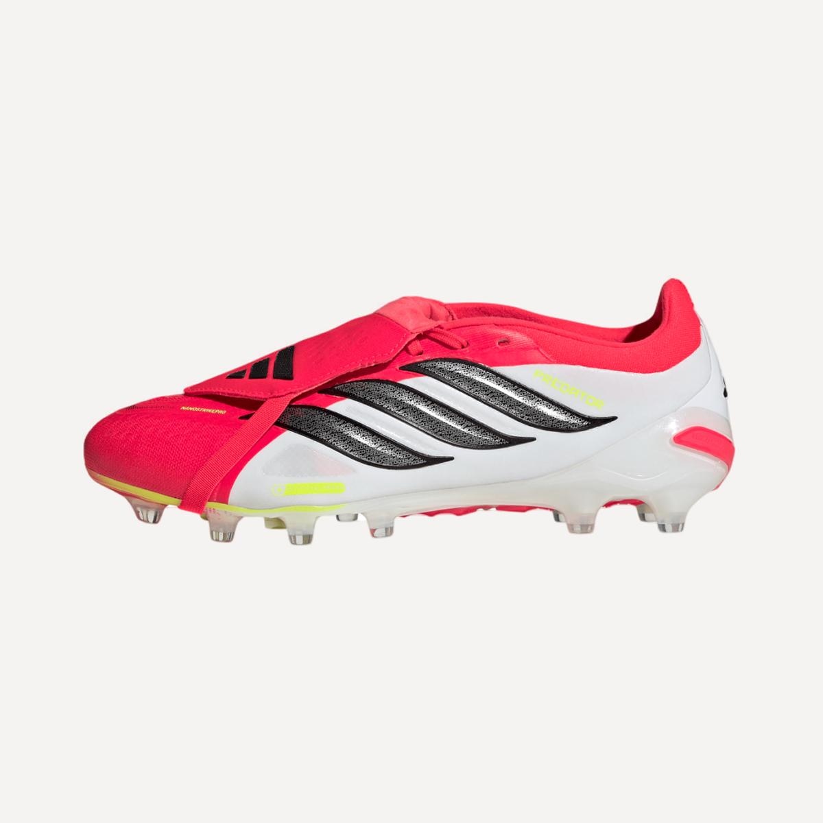 Chuteiras de Futebol de Homem Predator Pro FT AG Vermelho / Branco-12