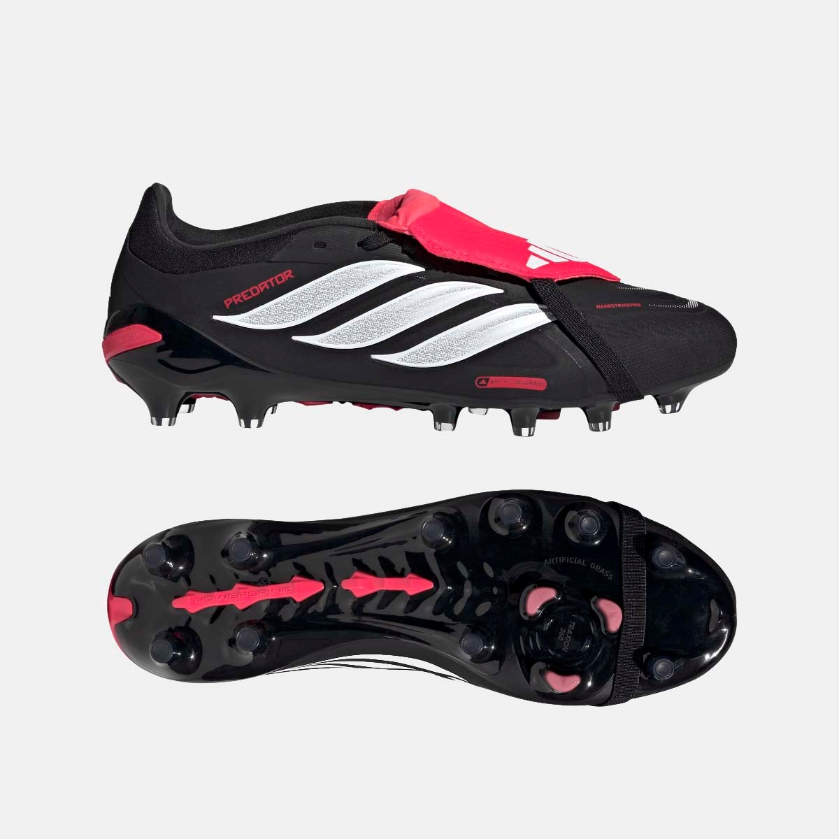 Chuteiras de Futebol de Homem Predator Pro FT AG Branco / Preto-10