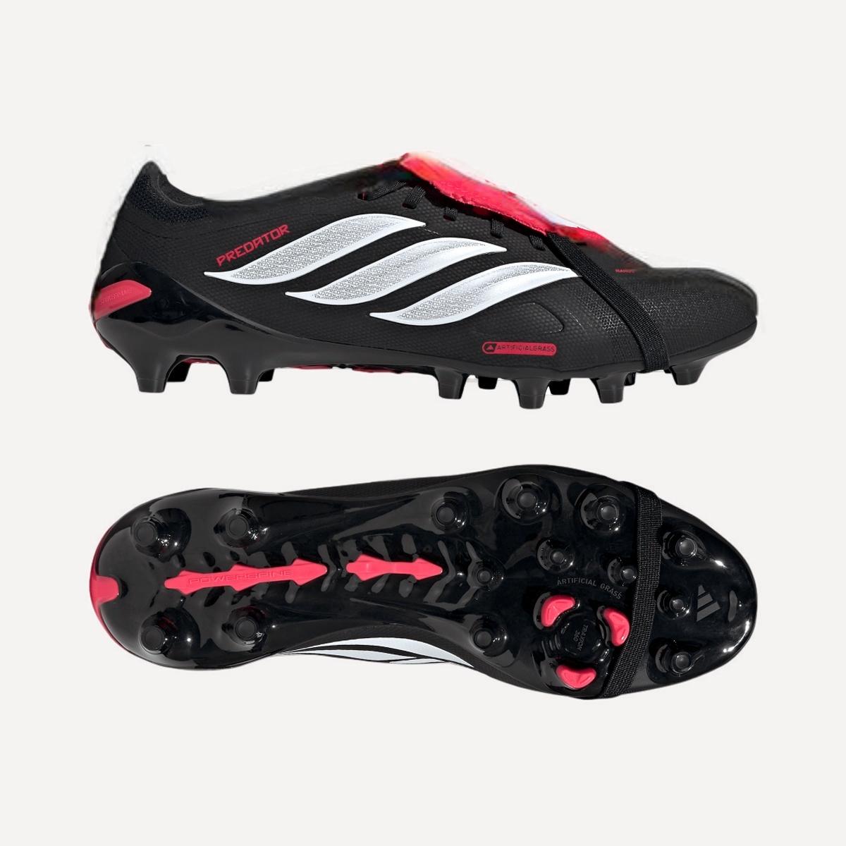 Chuteiras de Futebol de Homem Predator League FT AG Preto / Vermelho-3