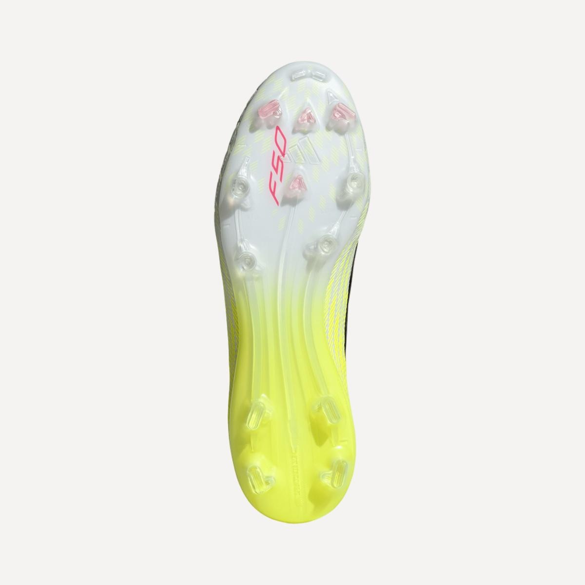 Chuteiras de Futebol de Homem F50 PRO FG Amarelo / Vermelho-3