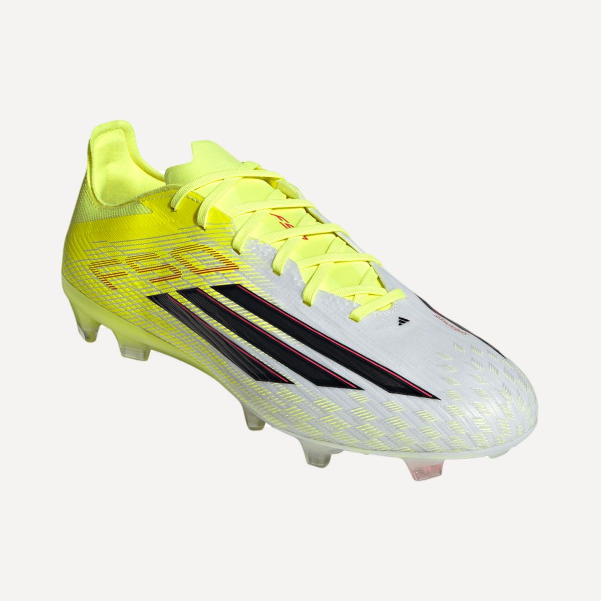 Chuteiras de Futebol de Homem F50 PRO FG Amarelo / Vermelho-5