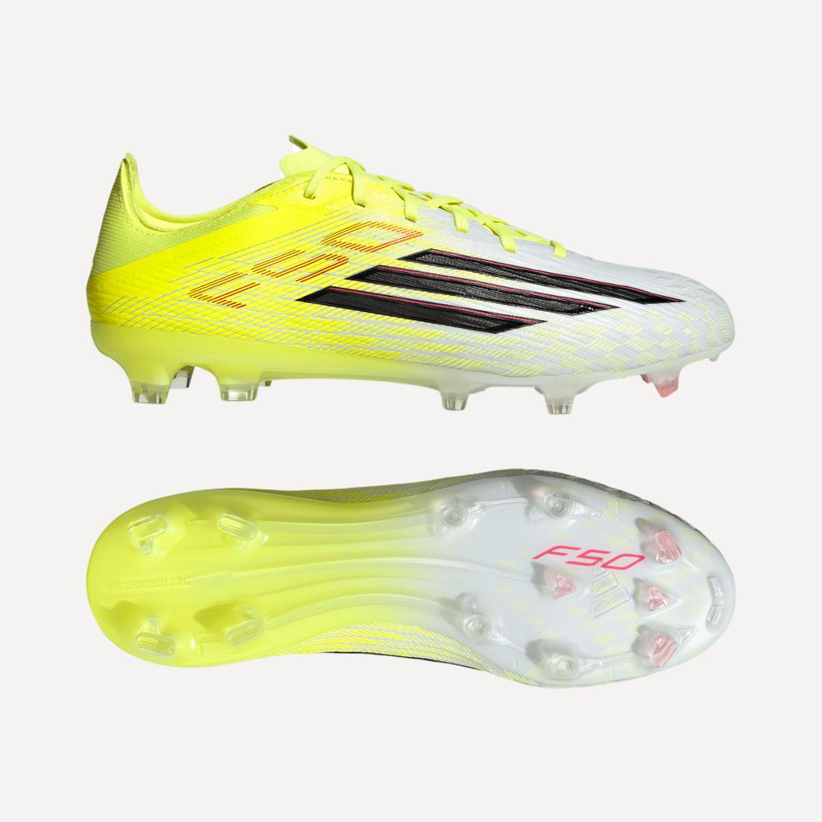 Chuteiras de Futebol de Homem F50 PRO FG Amarelo / Vermelho-10