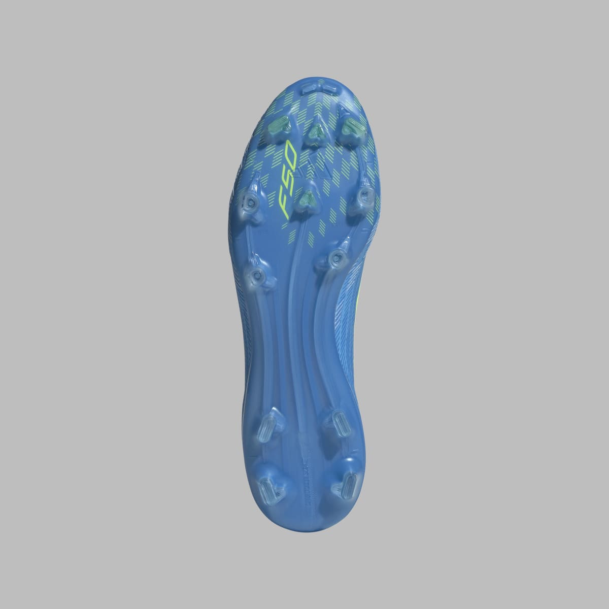 Chuteiras de Futebol de Homem F50 PRO FG Azul / Amarelo-6