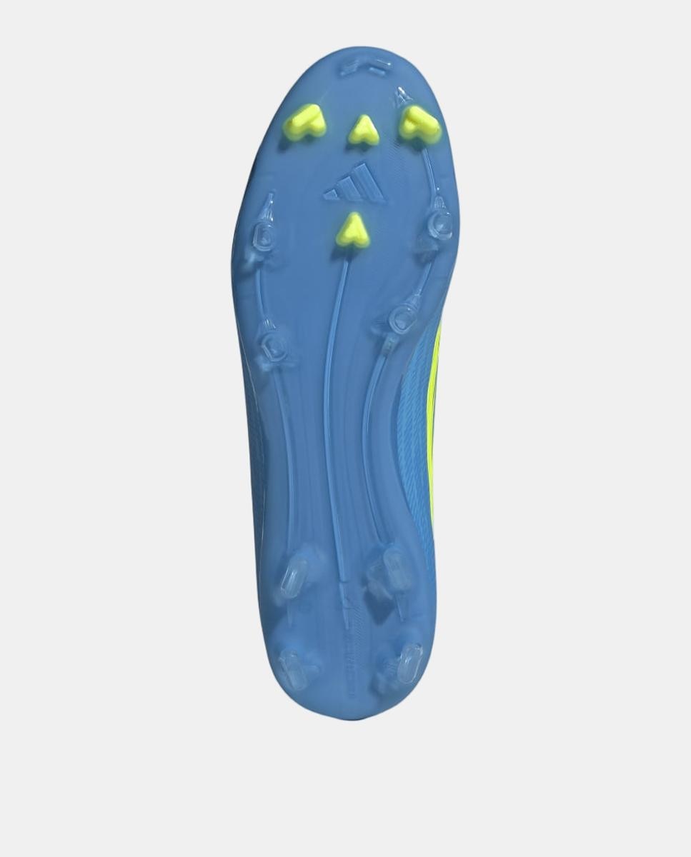 Chuteiras de Futebol de Homem F50 League FG/MG Azul / Amarelo-3