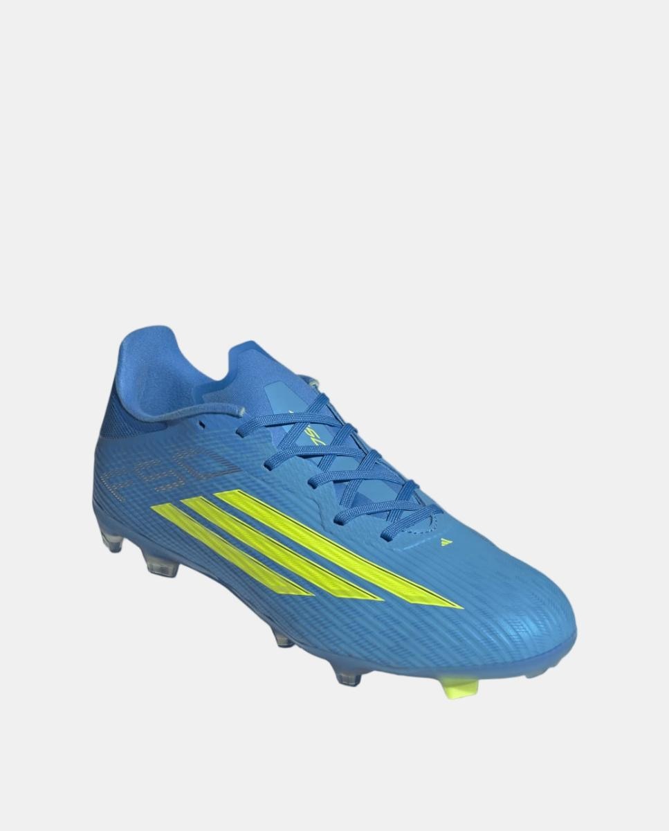 Chuteiras de Futebol de Homem F50 League FG/MG Azul / Amarelo-5